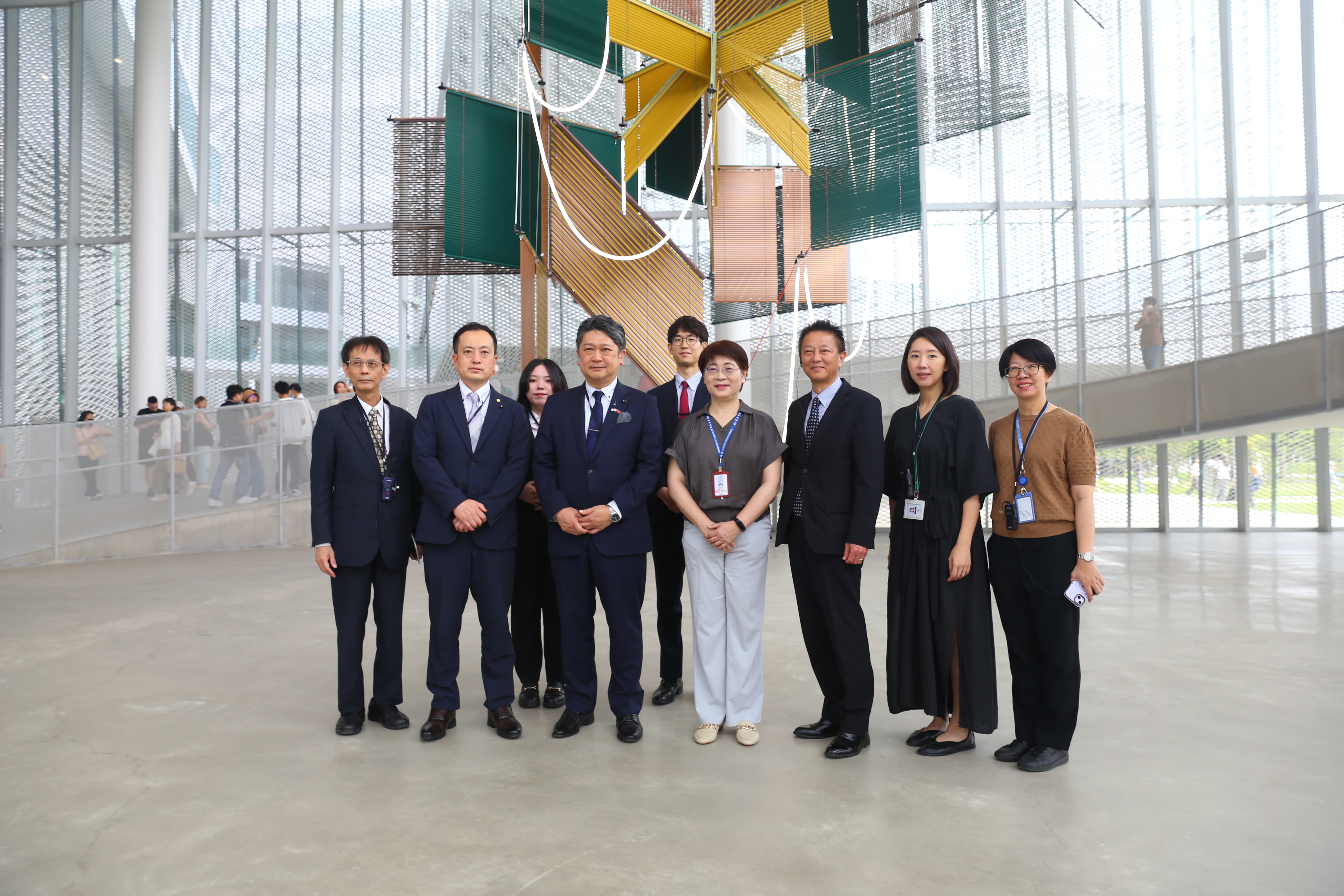 日本金澤市長率團參訪台中綠美圖 開啟台日館際合作新契機