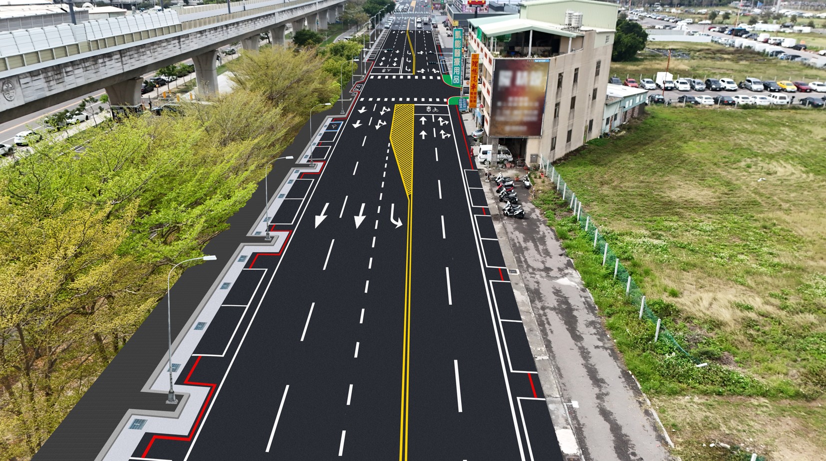 建國北路拓寬二期工程開工　中市投入2.87億元優化南區路網、提升行人安全