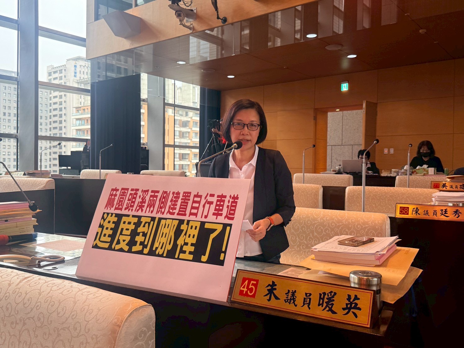 破億人次無路騎　朱暖英催麻園頭溪車道