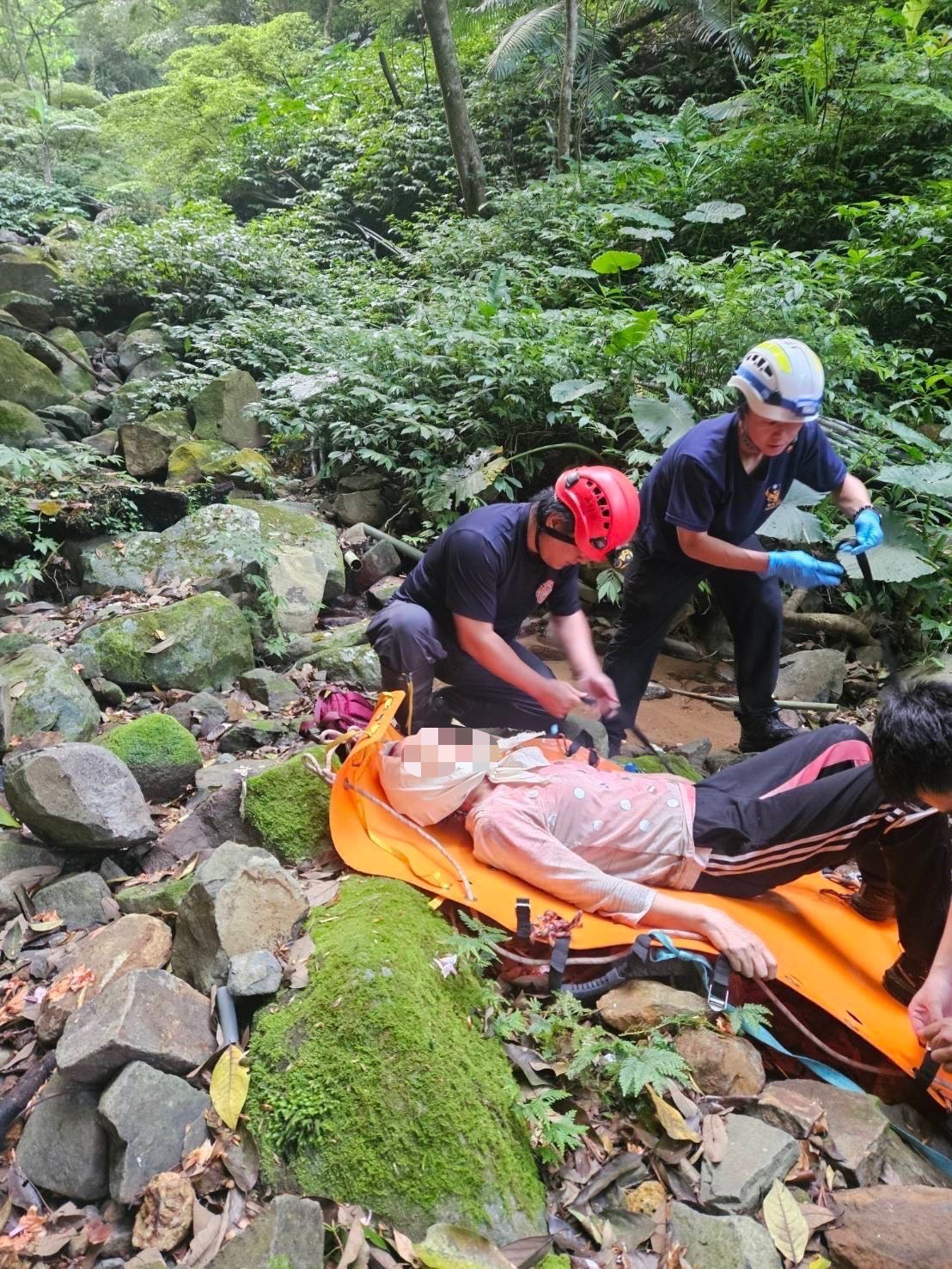 婦人登山失足 北投警積極搜索山區協助救援