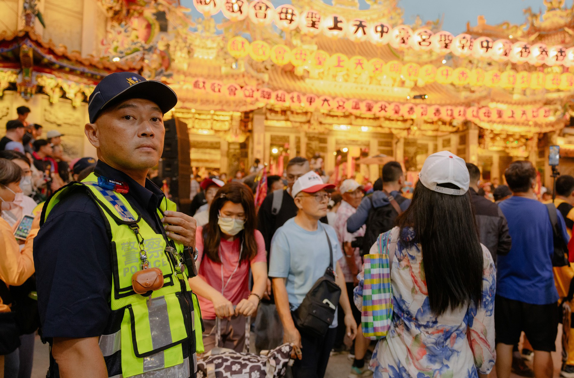 三大媽祖遶境約150萬人次參與 中市警強化科技與民力維安 守護信眾安全