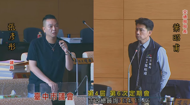 不滿火車站遊民問題惡化 張彥彤議員嚴正質詢交通局管理不彰